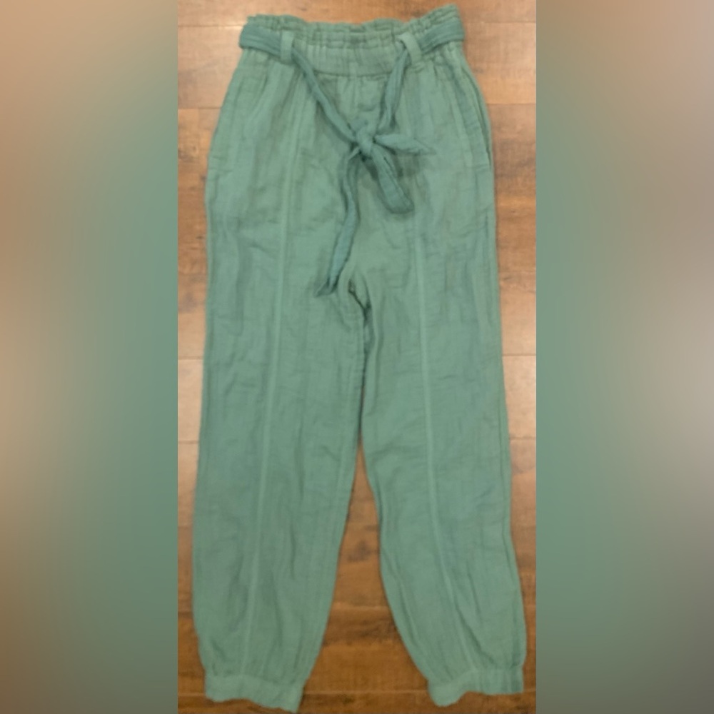 Free People XS green pants